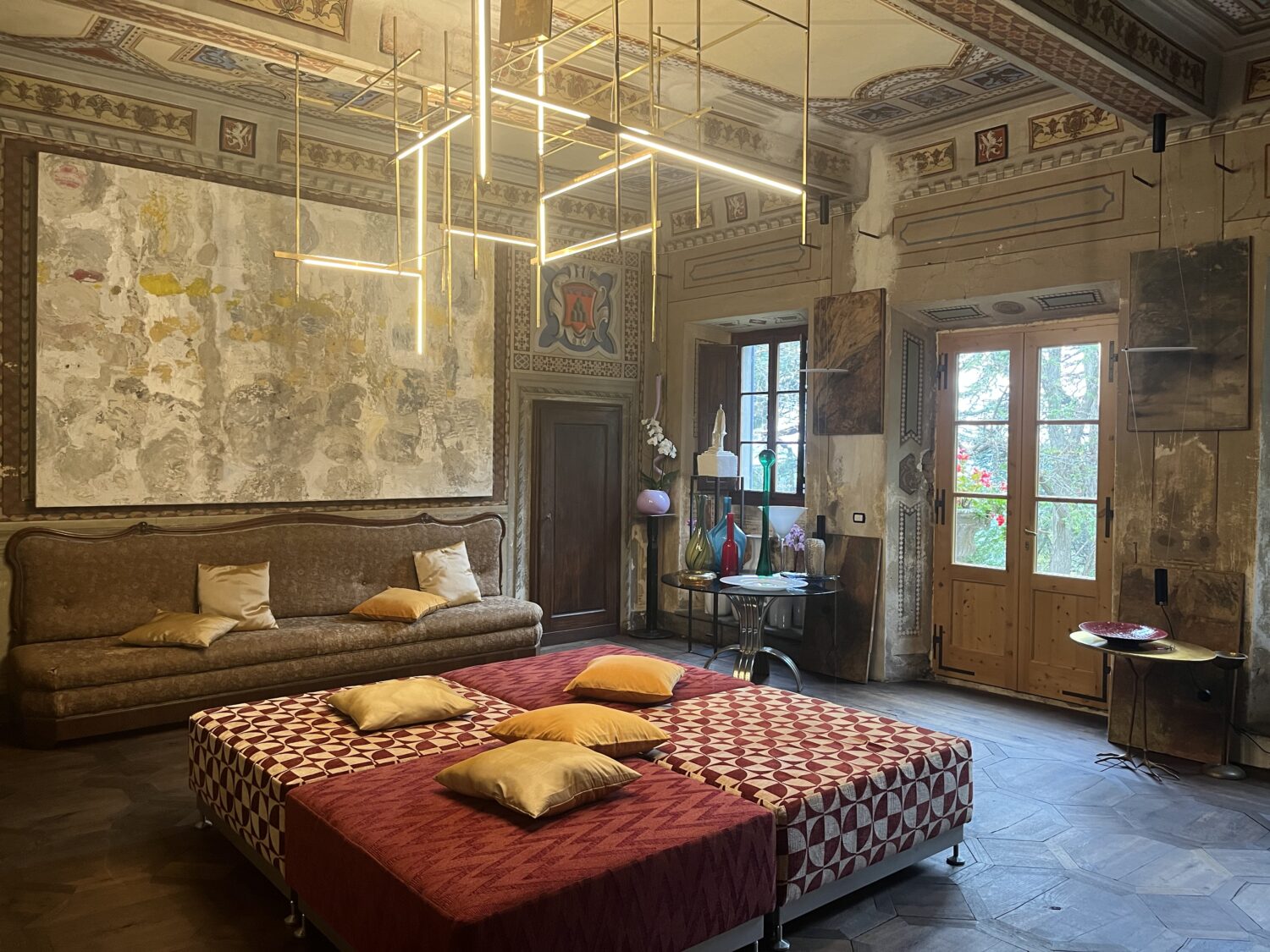 Villa Gaeta Toscana interior design architettura